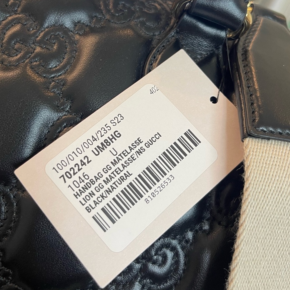 NWT Gucci GG Matelassé Medium Bowler Bag - Picture 10 of 10